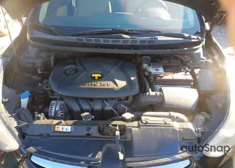 2013 Hyundai Elantra Gls из США, поврежденный, VIN 5NPDH4AE1DH413582